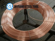 Brazed Single Wall Steel Tube EN10305-1 DC04 Copper Coated Bundy Tube 4.76*0.55mm